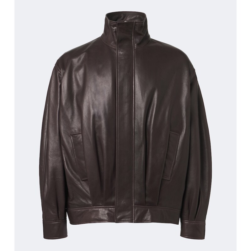 Arma Paulo leather blouson jacket