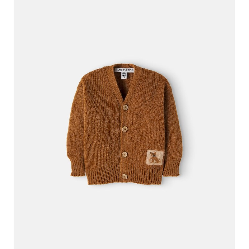 Emile et Ida Baby knitted cardigan