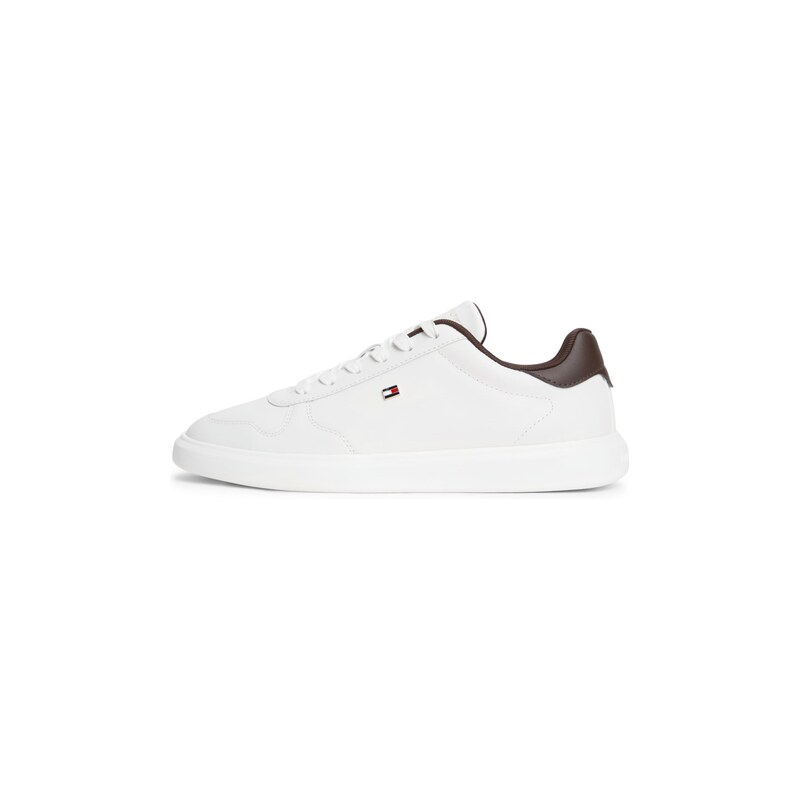 TOMMY HILFIGER Tenisky ICON COURT LIGHT hnědá / bílá