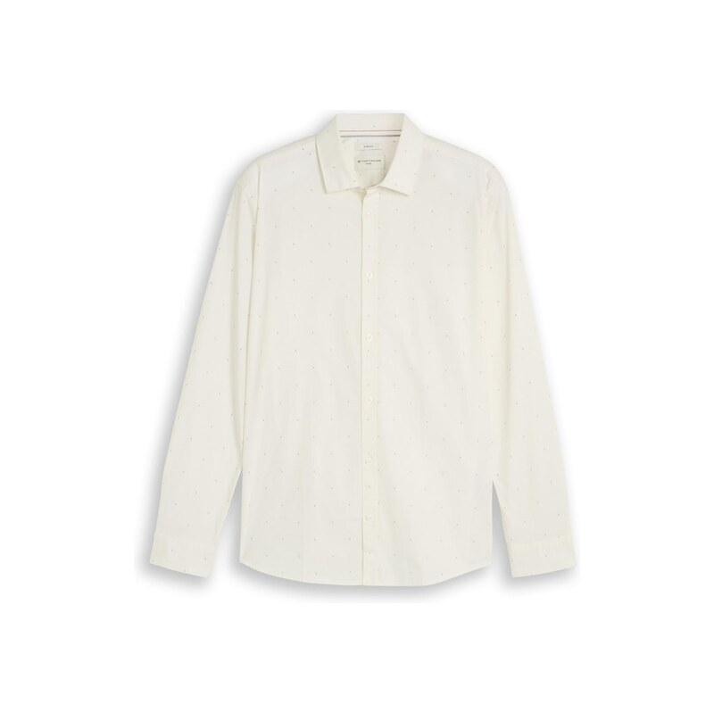 TOM TAILOR Košile námořnická modř / offwhite