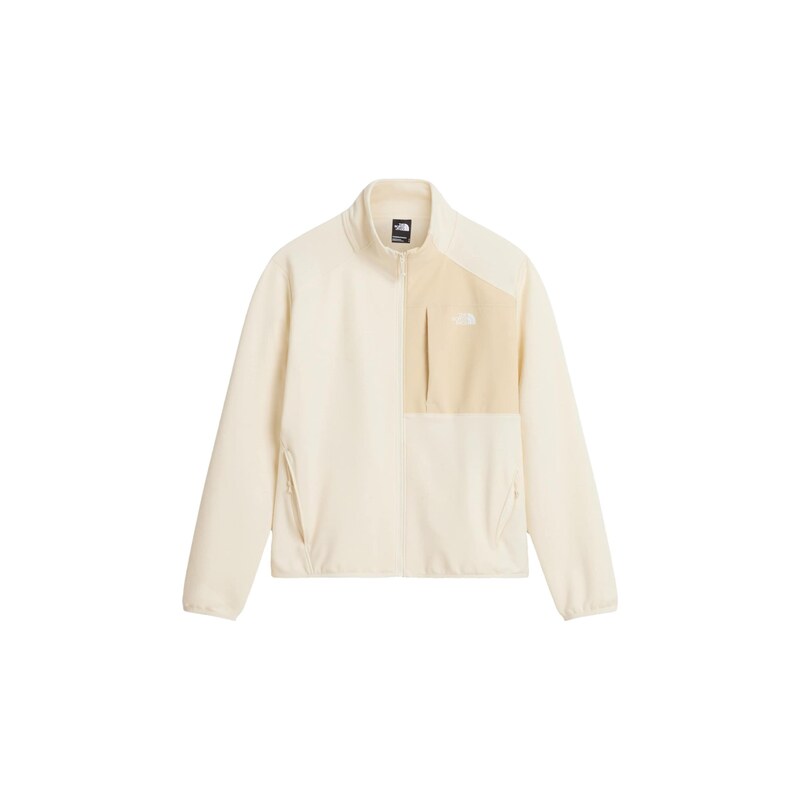 THE NORTH FACE Funkční fleecová mikina písková / offwhite