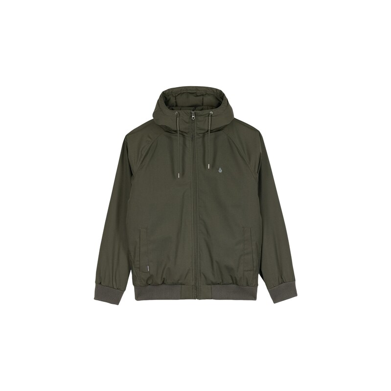 Volcom Přechodná bunda HERNAN 10K tmavě zelená