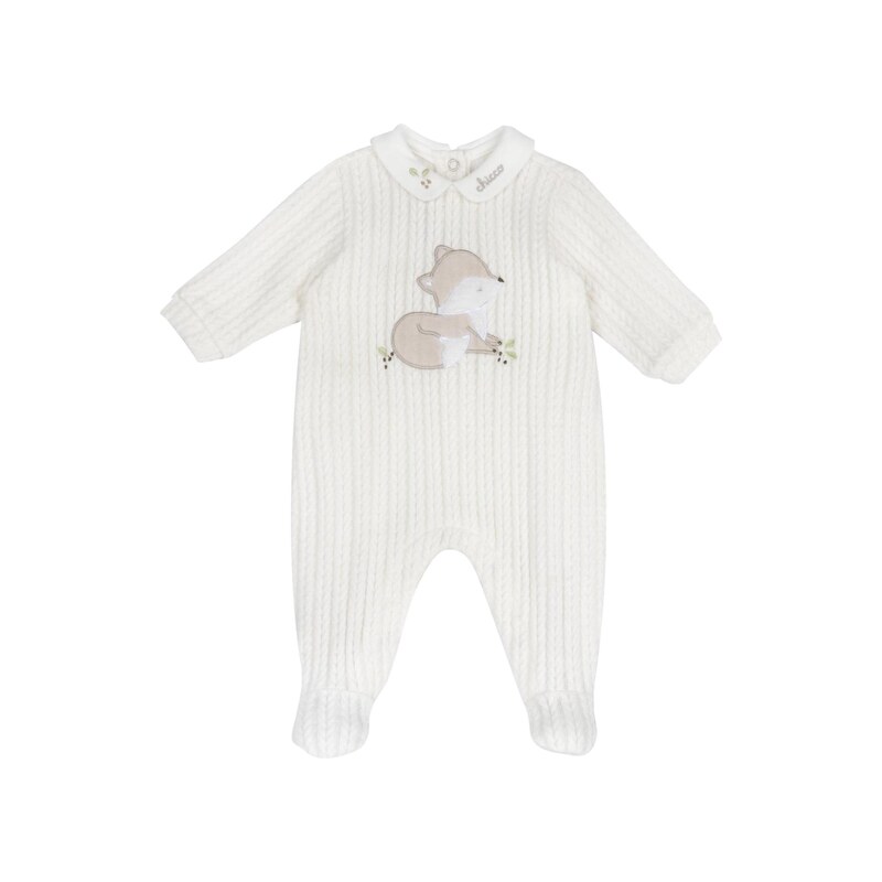 Chicco Dupačky/body starobéžová / offwhite