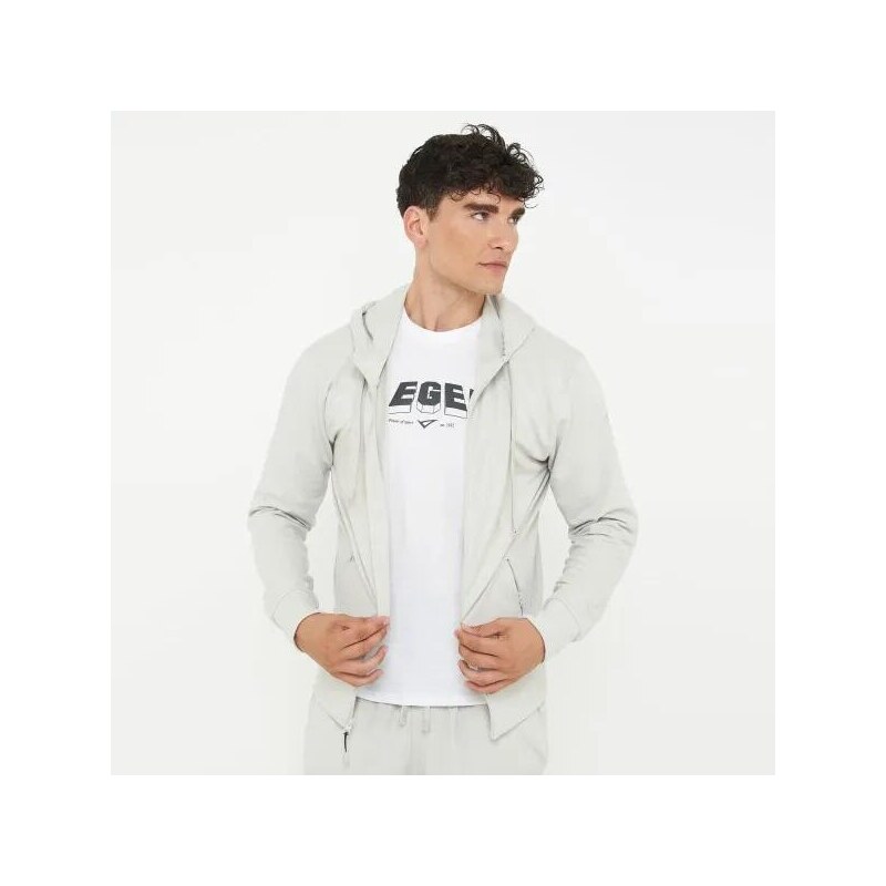 LEGEA Unisex mikina s kapucí Zippy