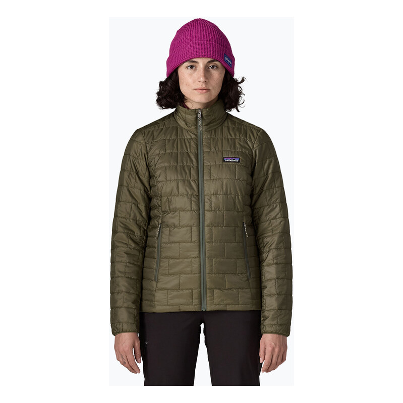 Dámská zateplená bunda Patagonia Nano Puff basin green