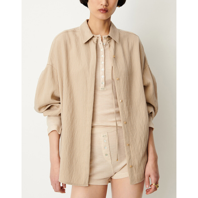 Sessùn Košile Liza Sand Grey XS