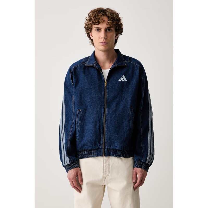 adidas přechodová bunda pánská džínová Denim Pack