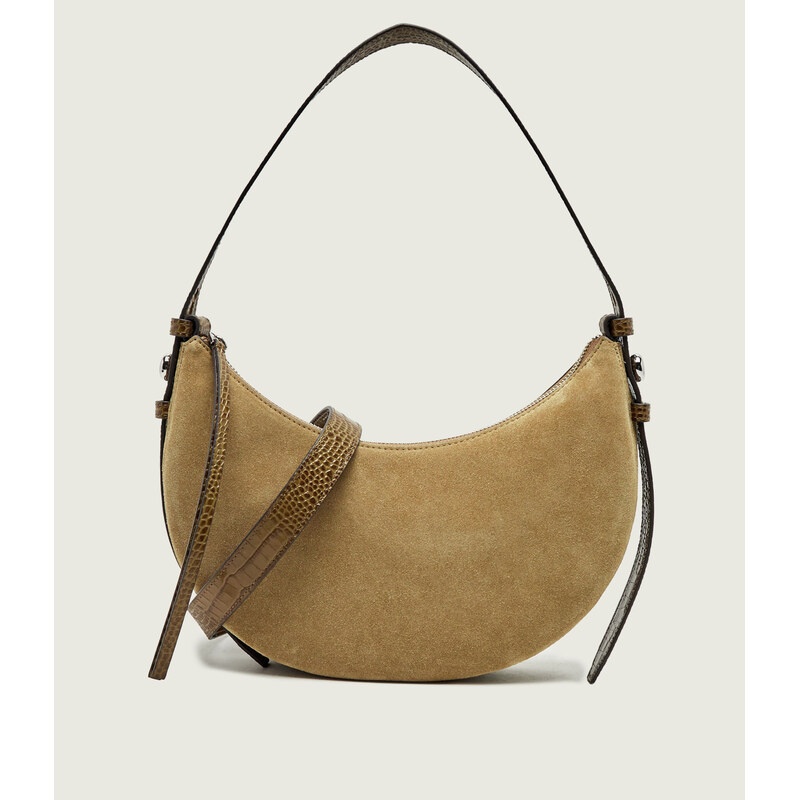 TORY BURCH Hobo kabelka Romy | semiš