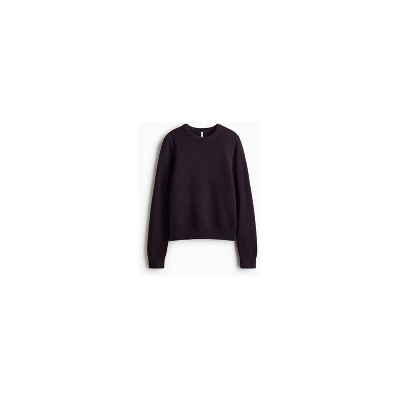H&M - Svetr - Tmavě Fialová