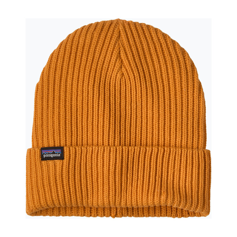Zimní čepice Patagonia Fishermans Rolled Beanie autumn orange