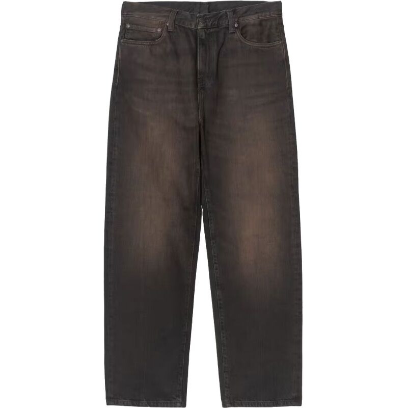 KALHOTY CARHARTT WIP Aaron 5-Pocket Deni - černá -