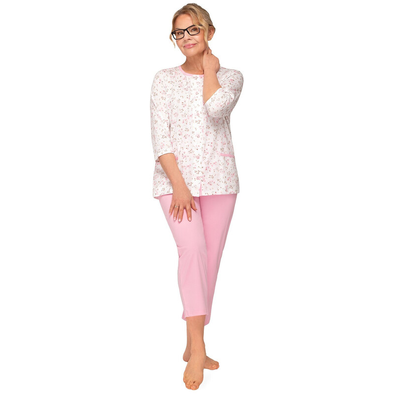 Pyžamo Martel Kasia II 266 3/4 M-3XL rozepínací