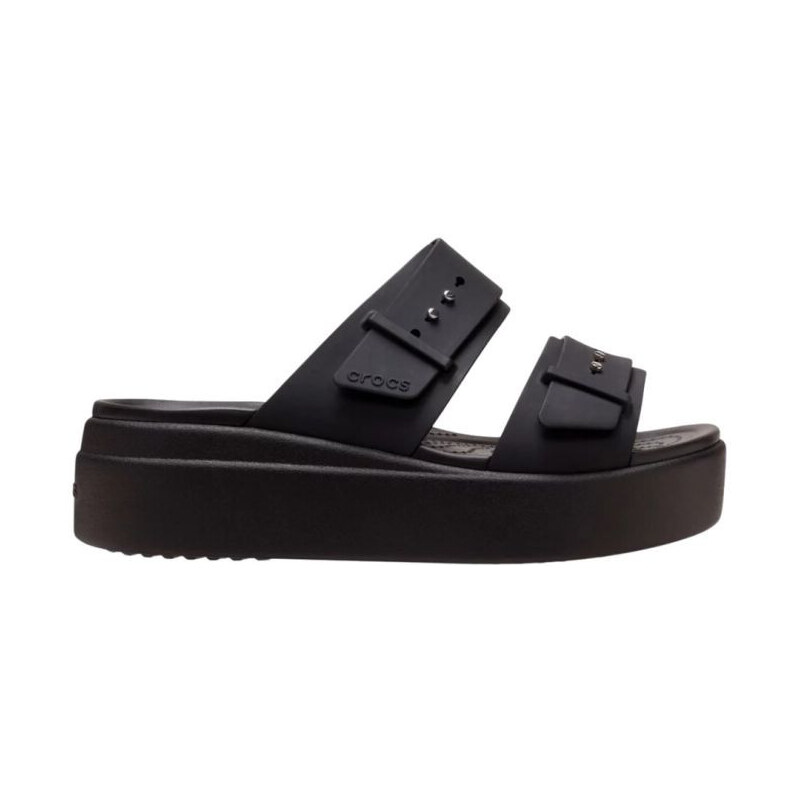 No name Dámské sandály Crocs Brooklyn Low, černé, 207431 001,