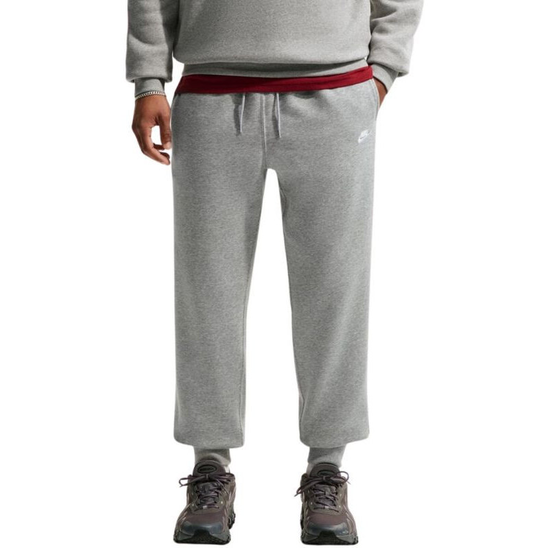 No name Pánské kalhoty Nike Club BB Jogger, šedé, FN3787 063 S