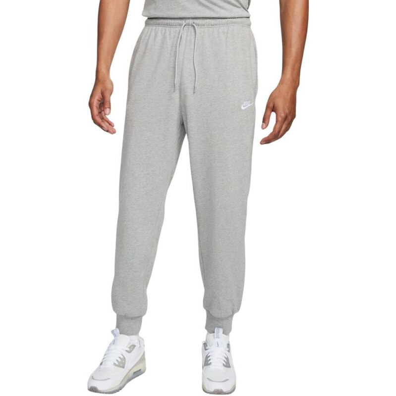 No name Pánské kalhoty Nike Club Knit Jogger, šedé, FQ4330 063 S
