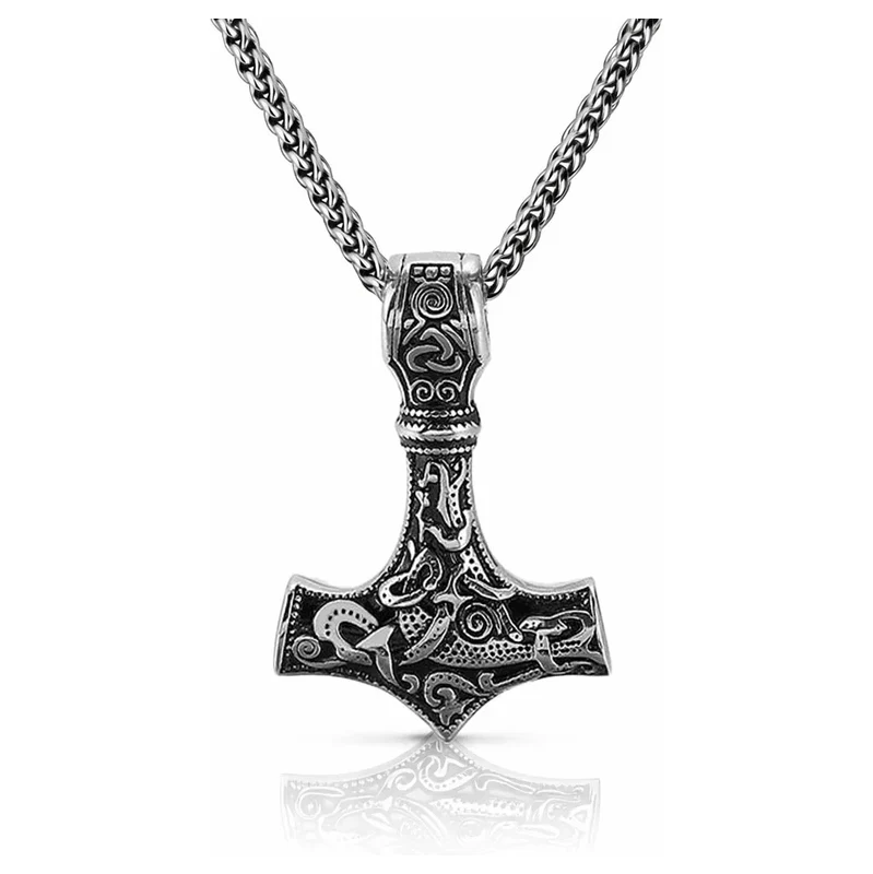 Impress Jewelry Přívěsek z chirurgické oceli Thorovo kladivo