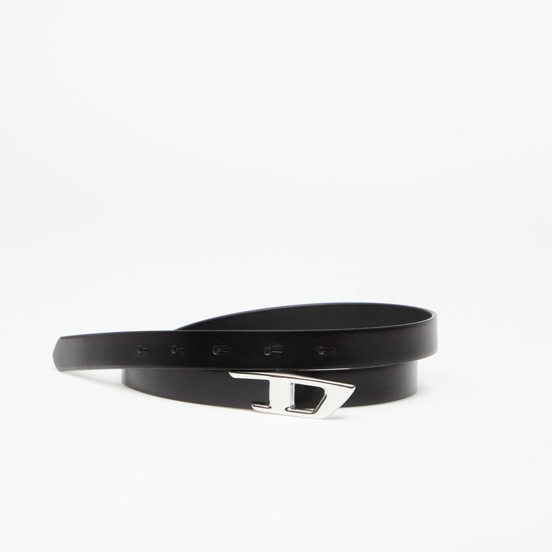 Pásek Diesel Logo B-D 2.0 20 Belt Black/ Nickel 100