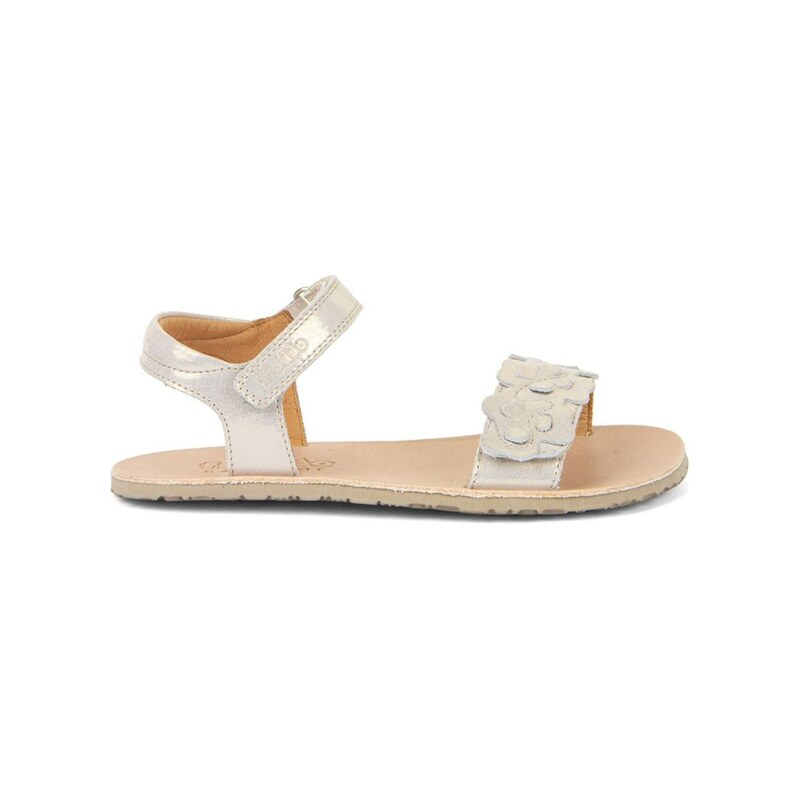 Barefoot Sandály FRODDO SANDAL FLEXY FLOWER zlaté shine