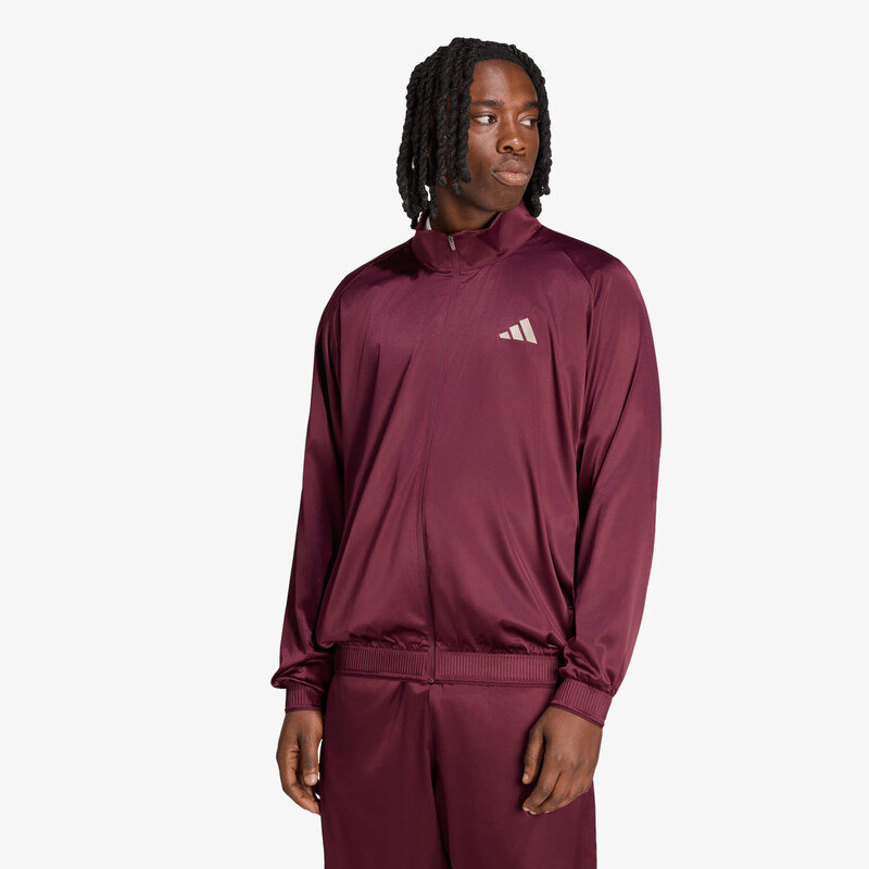 adidas Performance Bunda adidas Tennis Cover Up Jacket Maroon M
