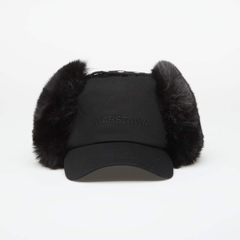 Kšiltovka MISBHV Warszawa Sankt Moritz Fur Cap Black S/M