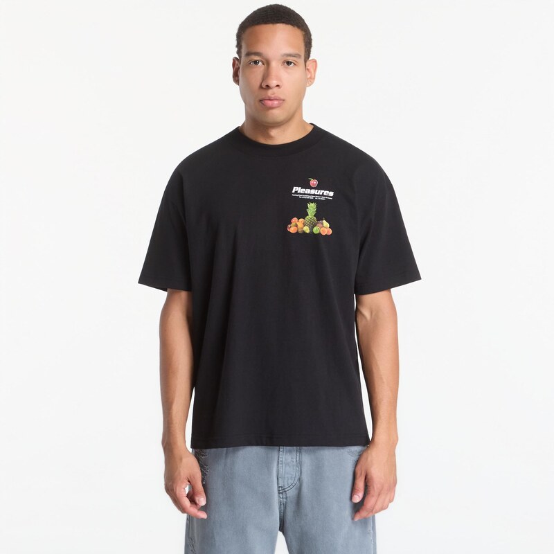 Tričko PLEASURES Delivery T-Shirt Black L