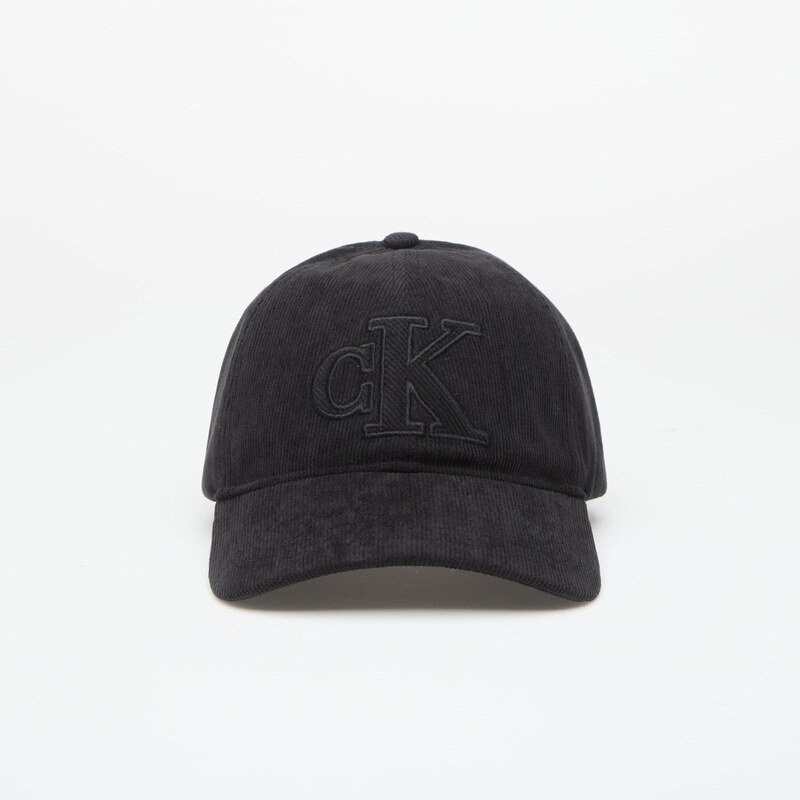 Kšiltovka Calvin Klein Corduroy Seasonal St Black Universal