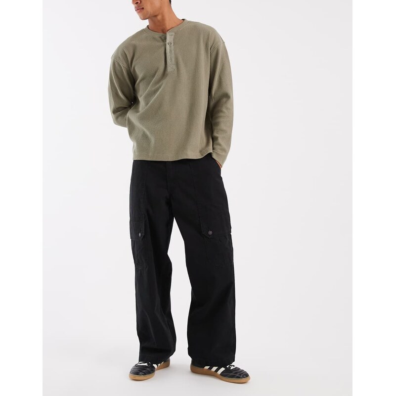 Levis extra baggy cargo in black