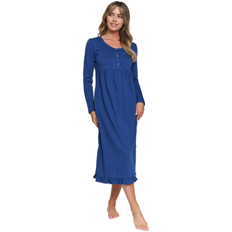 Doctor Nap noční košile TCB.7318 INDIGO BLUE
