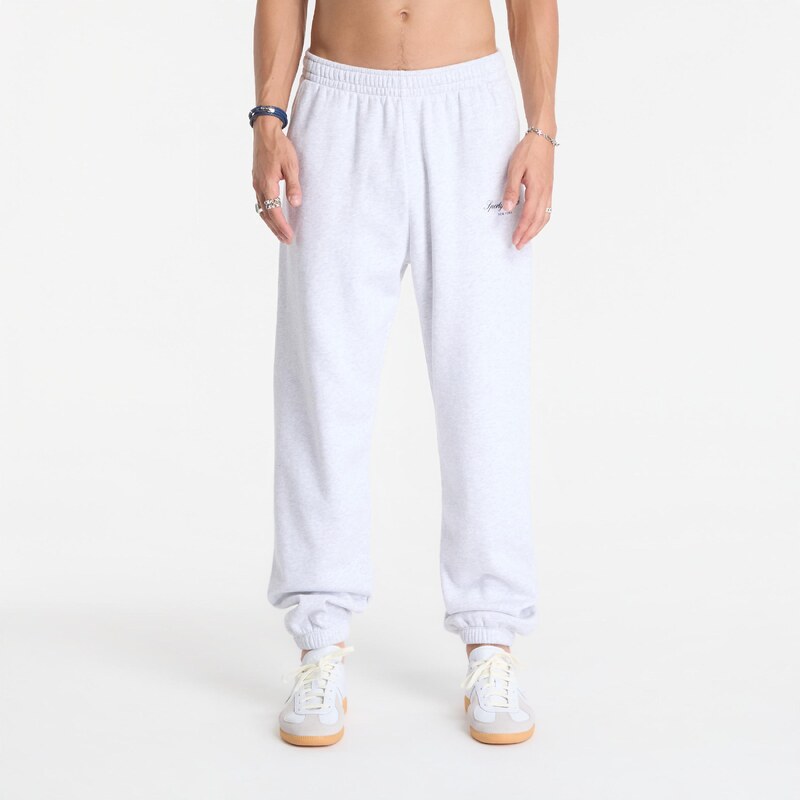 Tepláky Sporty & Rich Signature NY Sweatpant UNISEX Heather Gray