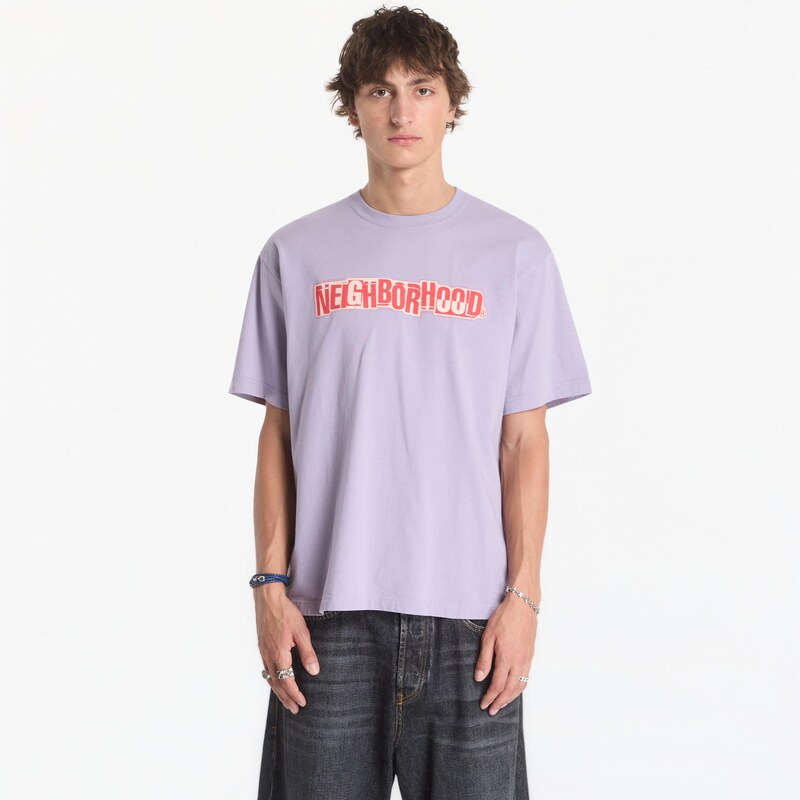 Tričko NEIGHBORHOOD Nh . Tee Ss-15 Purple S