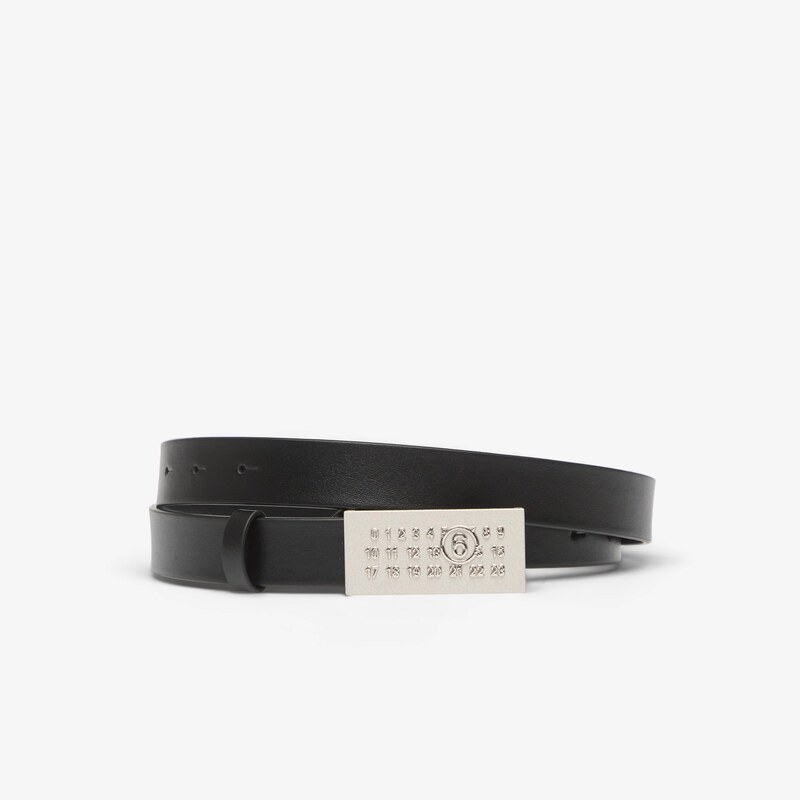 MM6 Maison Margiela Pásek MM6 Belt Black Universal
