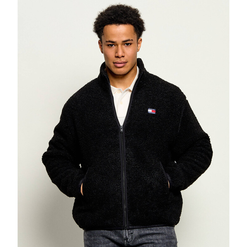 Tommy Jeans Fleecová mikina | Relaxed fit