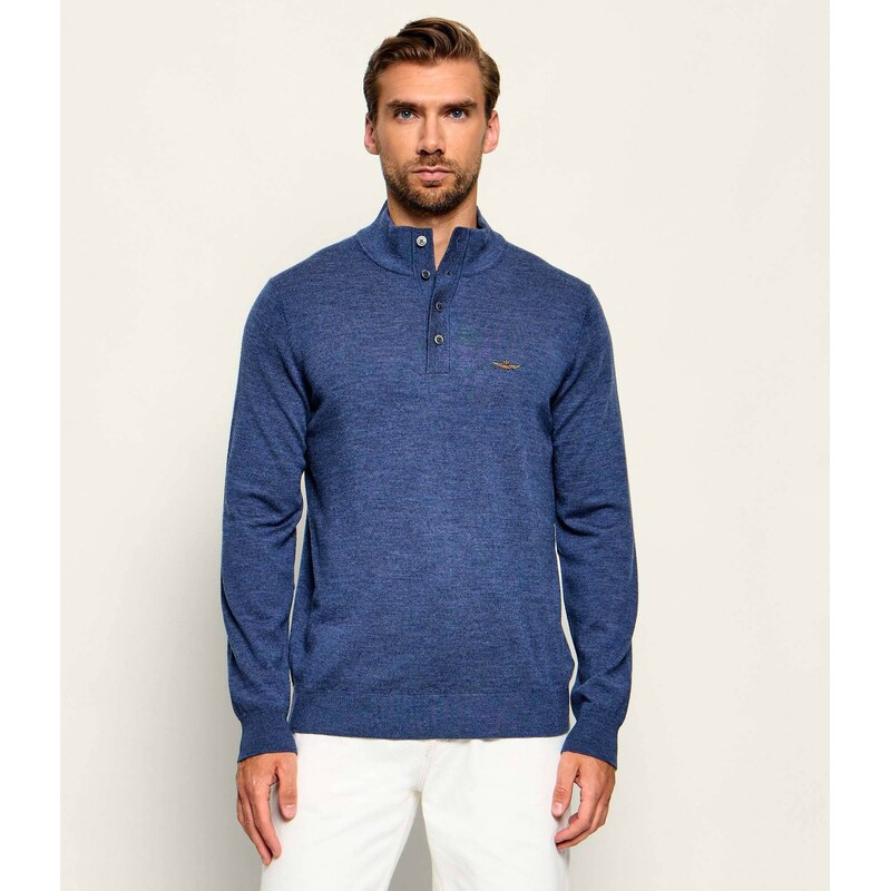 Aeronautica Militare Vlněný rolák | regular fit