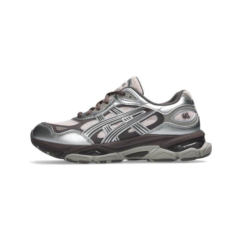 Asics Gel-NYC 2.0 trainers in pink cloud and silver