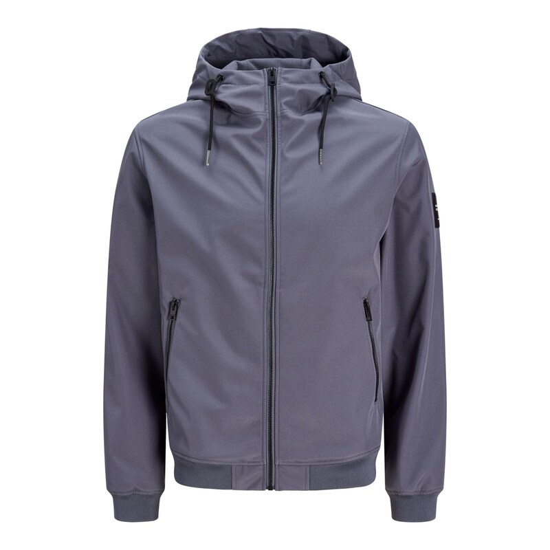JACK & JONES Přechodná bunda čedičová šedá