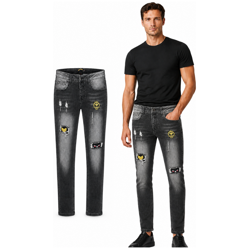 Pánské skinny džíny - Mp0167-G New Boy