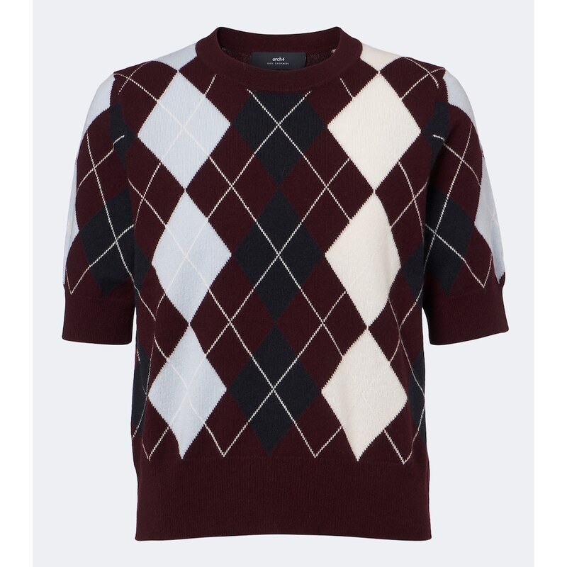 Arch4 Bronagh argyle cashmere sweater