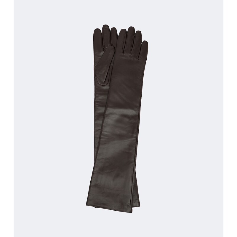 The Frankie Shop Veneto leather gloves