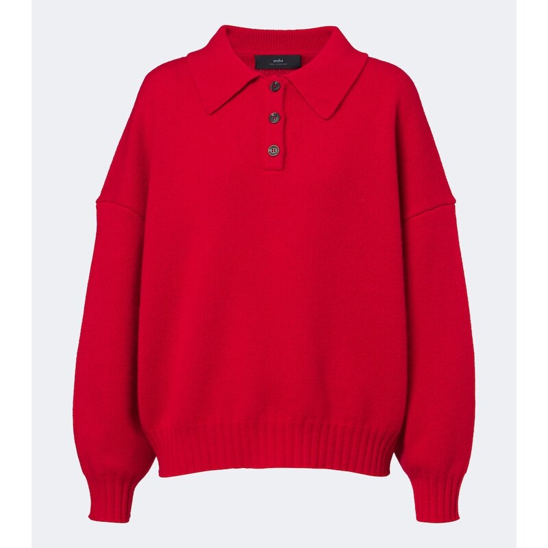 Arch4 Kings Road cashmere polo sweater