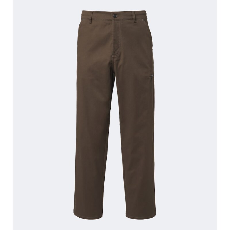 Moncler Cotton-blend straight pants