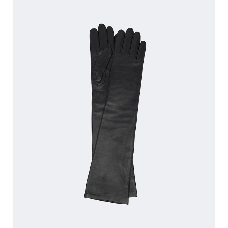 The Frankie Shop Veneto leather gloves
