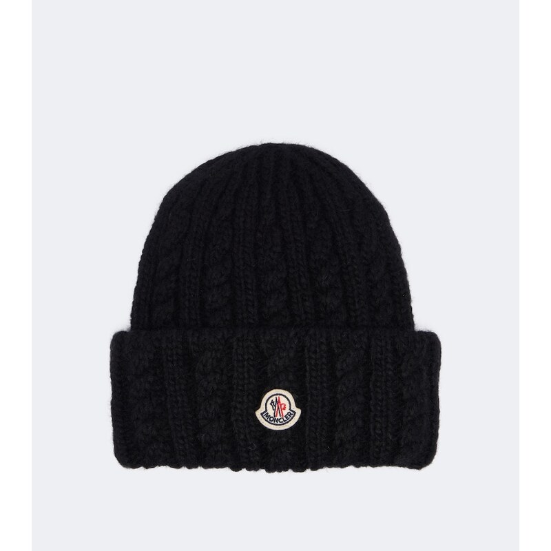 Moncler Alpaca and wool-blend beanie
