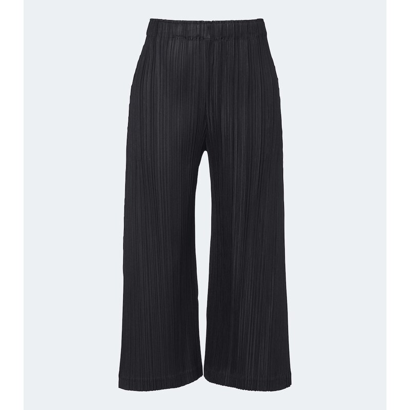 Pleats Please Issey Miyake Monthly Colors: July pleated wide-leg