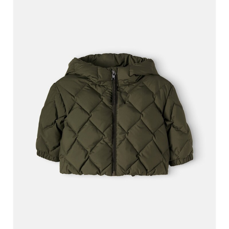 Moncler Enfant Ava hooded quilted down jacket