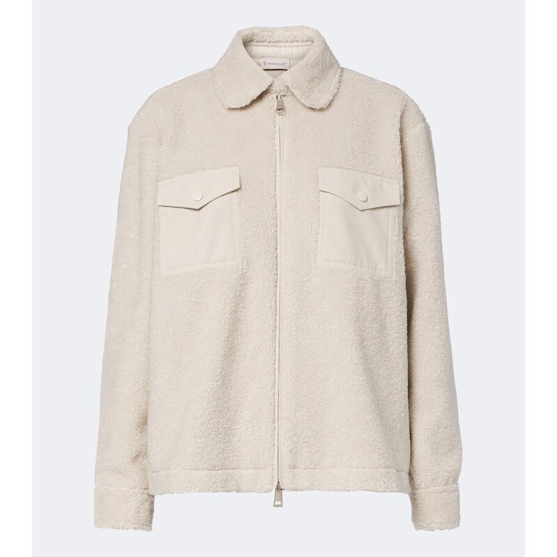 Dámská Moncler Teddy blouson bunda v barvě 20F