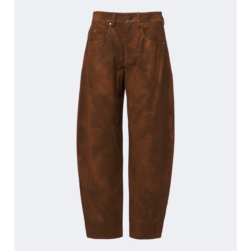Marant Etoile Belky barrel-leg pants