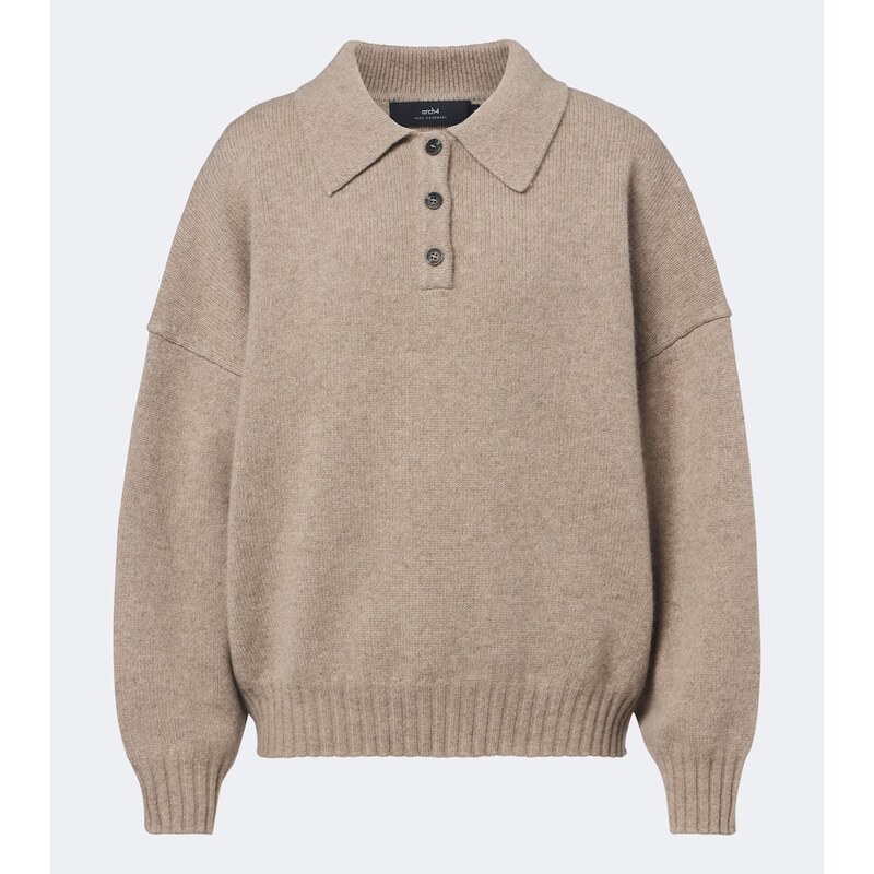Arch4 Kings Road cashmere polo sweater