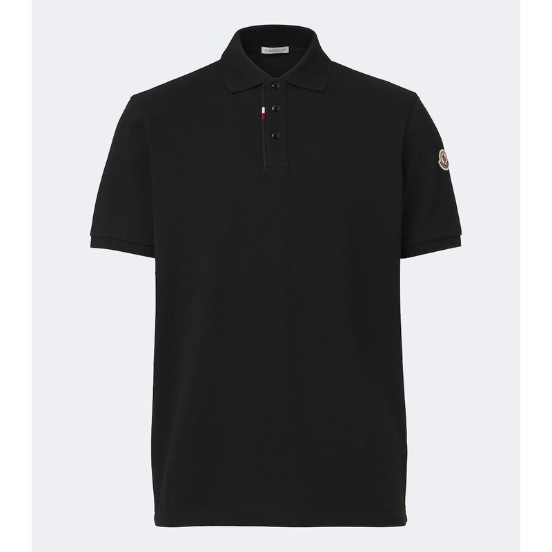 Moncler Cotton piqué polo shirt