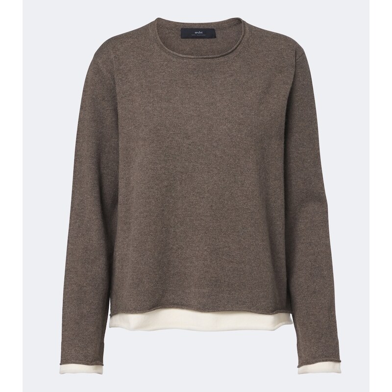 Arch4 Finley layered cashmere sweater