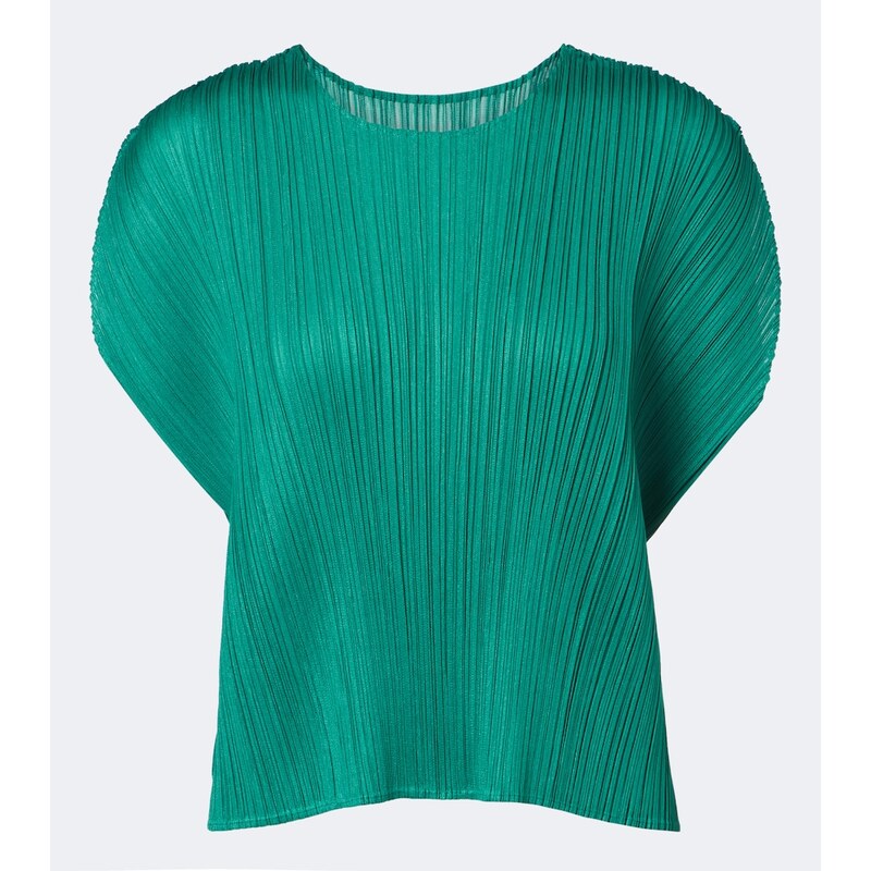 Pleats Please Issey Miyake Monthly Colors: July pleated top